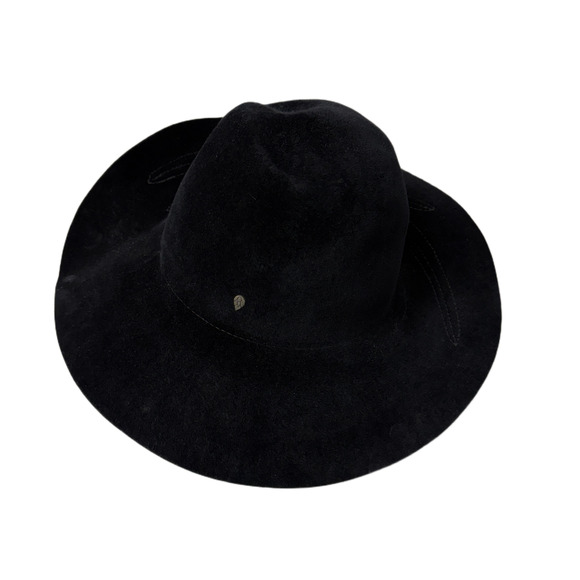 Helen Kaminski Formed Felt Hat Womens Black Embroidered Charm Classic Outdoors main image 9
